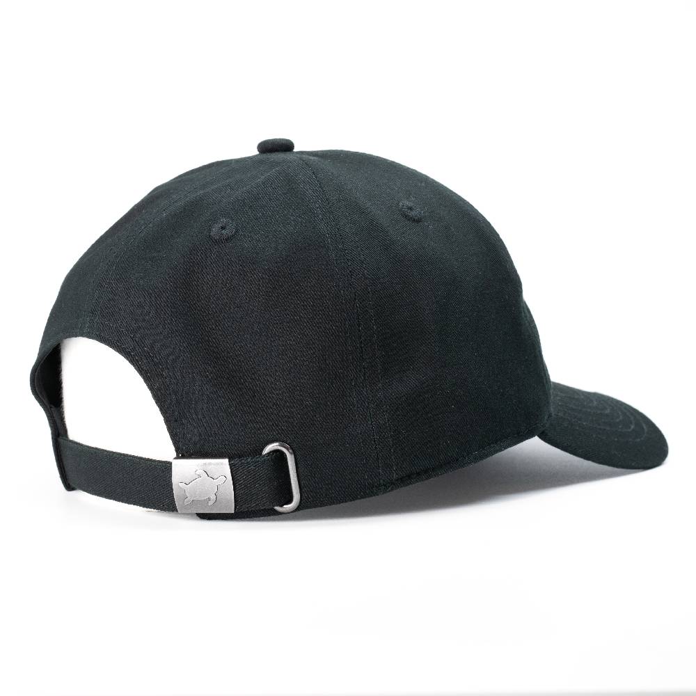 Smith & Miller Eden Unisex Unstructured Curved Cap, Black