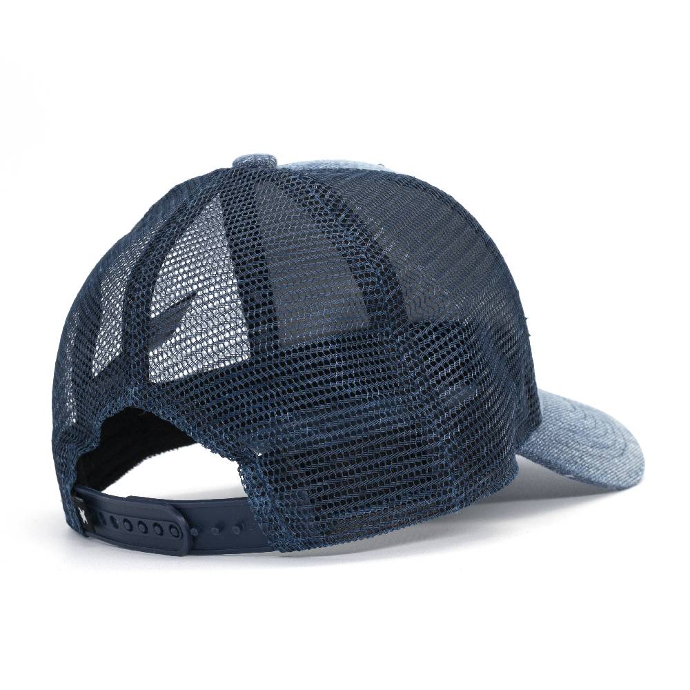 Smith & Miller Pasadena Women Trucker Cap, Dark Denim-navy