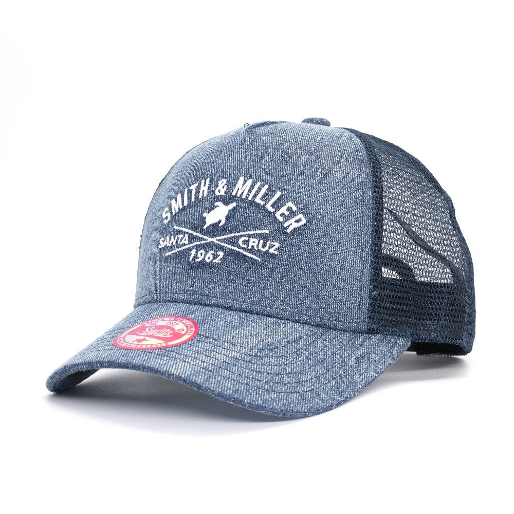Smith & Miller Pasadena Women Trucker Cap, dark denim-navy