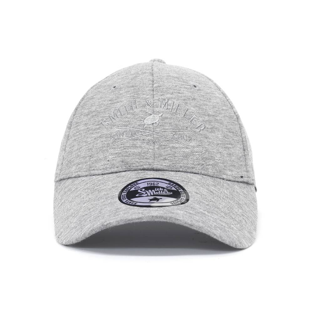 Smith & Miller Pico Arcata Unisex Curved Cap, Heather Grey