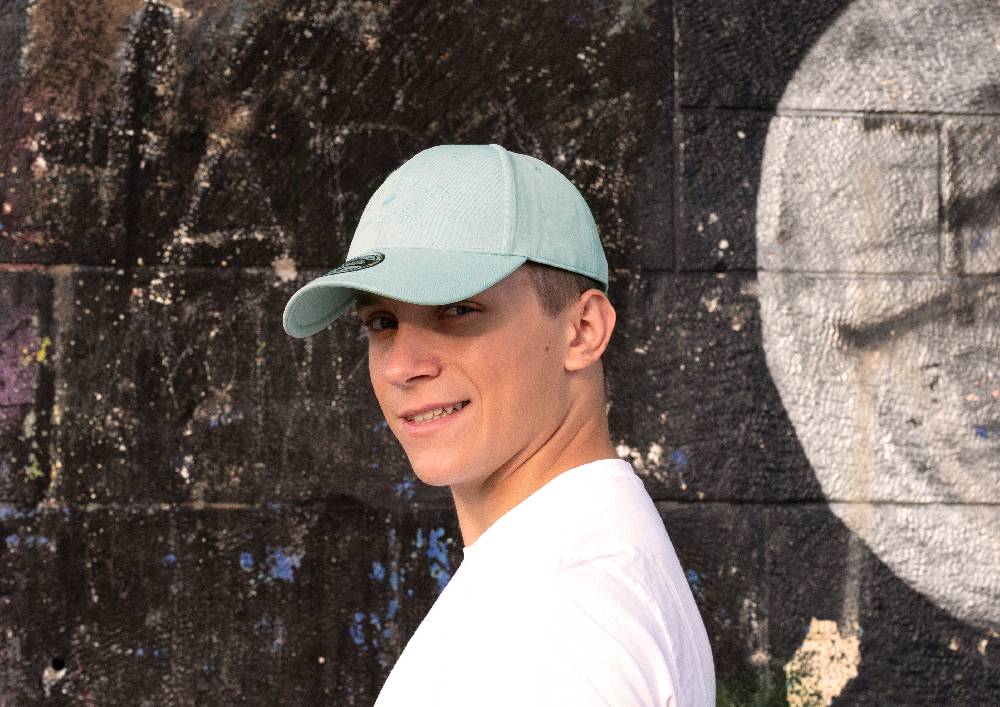 Smith & Miller Pico Arcata Unisex Curved Cap, Heather Mint