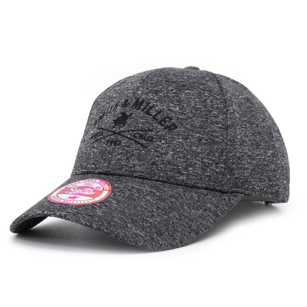 Smith & Miller Pico Arcata Women Curved Cap, heather anthracite