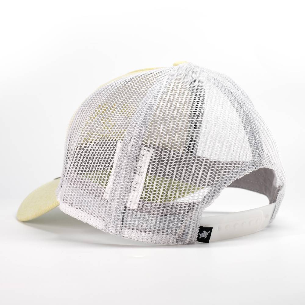 Smith & Miller Pico Rivera Unisex Trucker Cap, Heather Lt. Yellow