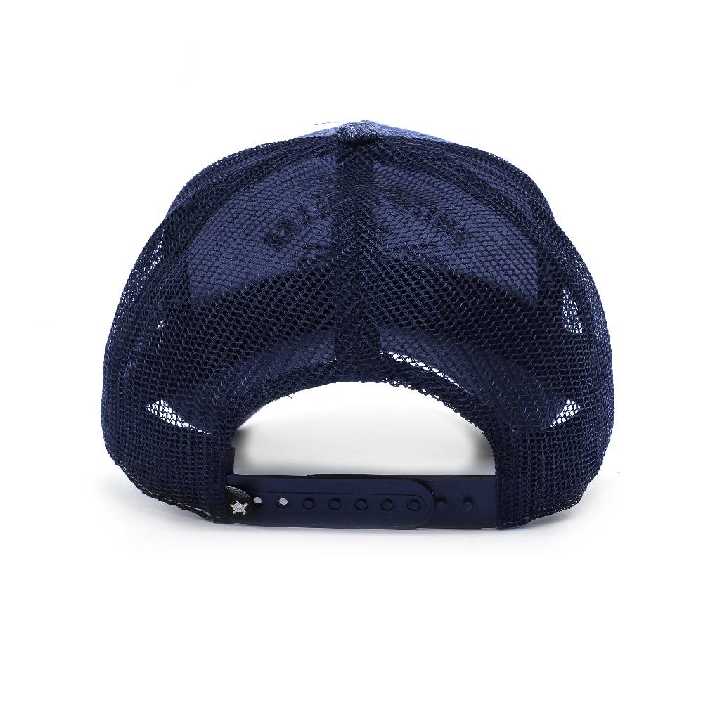 Smith & Miller Pico Rivera Unisex Trucker Cap, Heather Navy