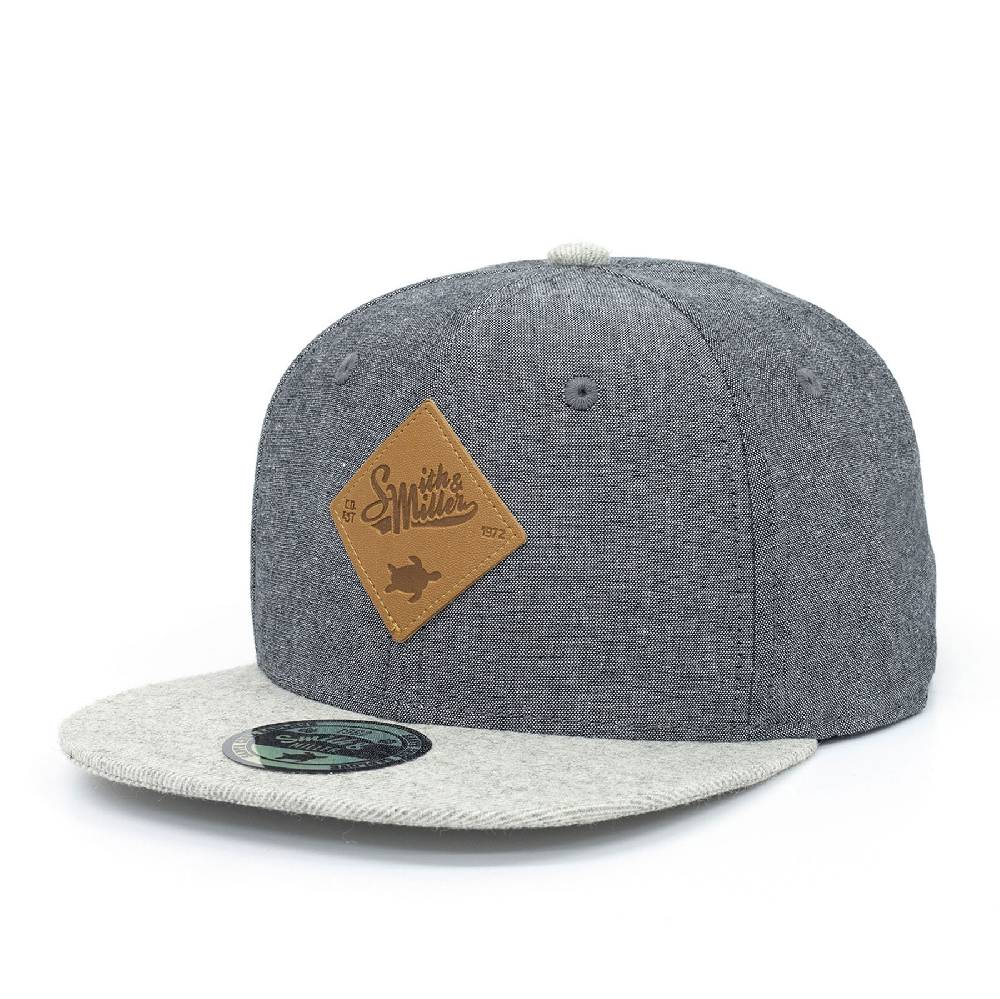 Smith & Miller Autumn Glory Unisex Snapback Cap, grey