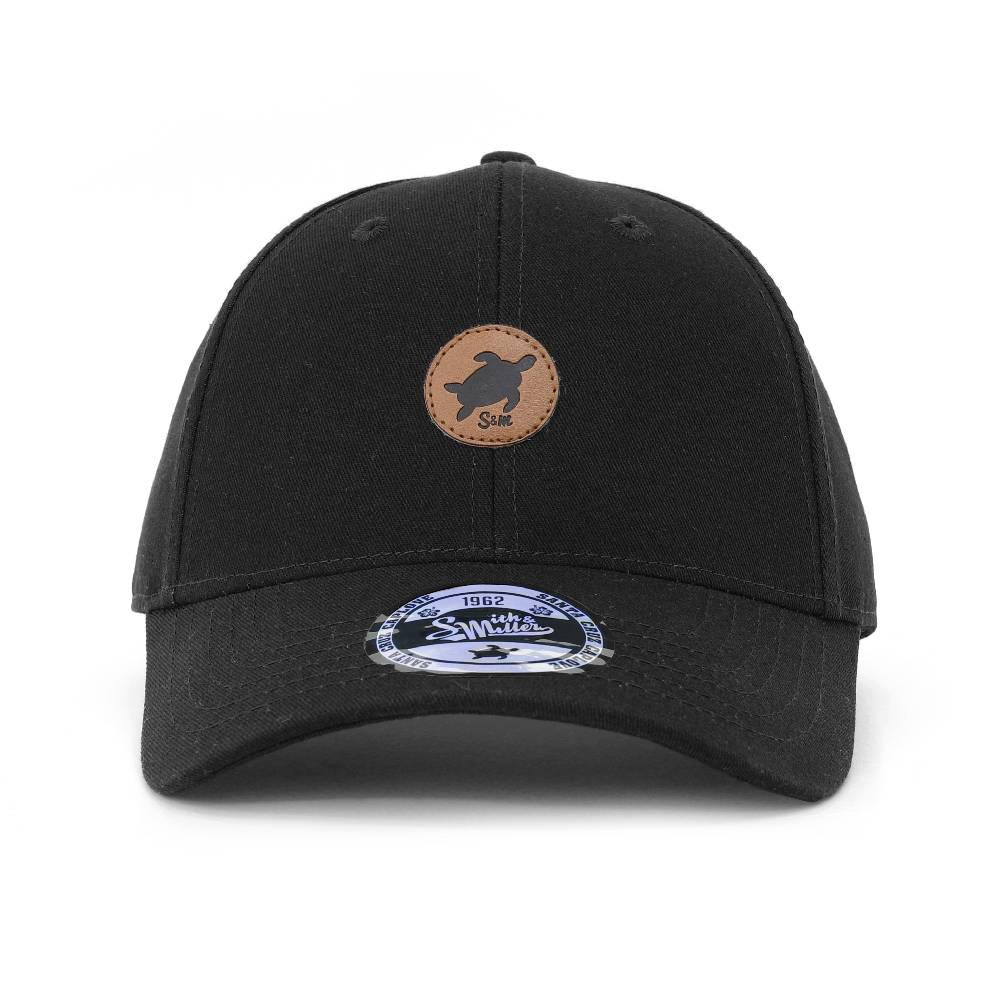 Smith & Miller Bend Unisex Curved Cap, Black