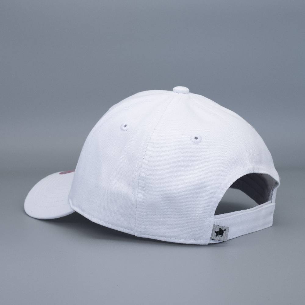 Smith & Miller Bend Unisex Curved Cap, White