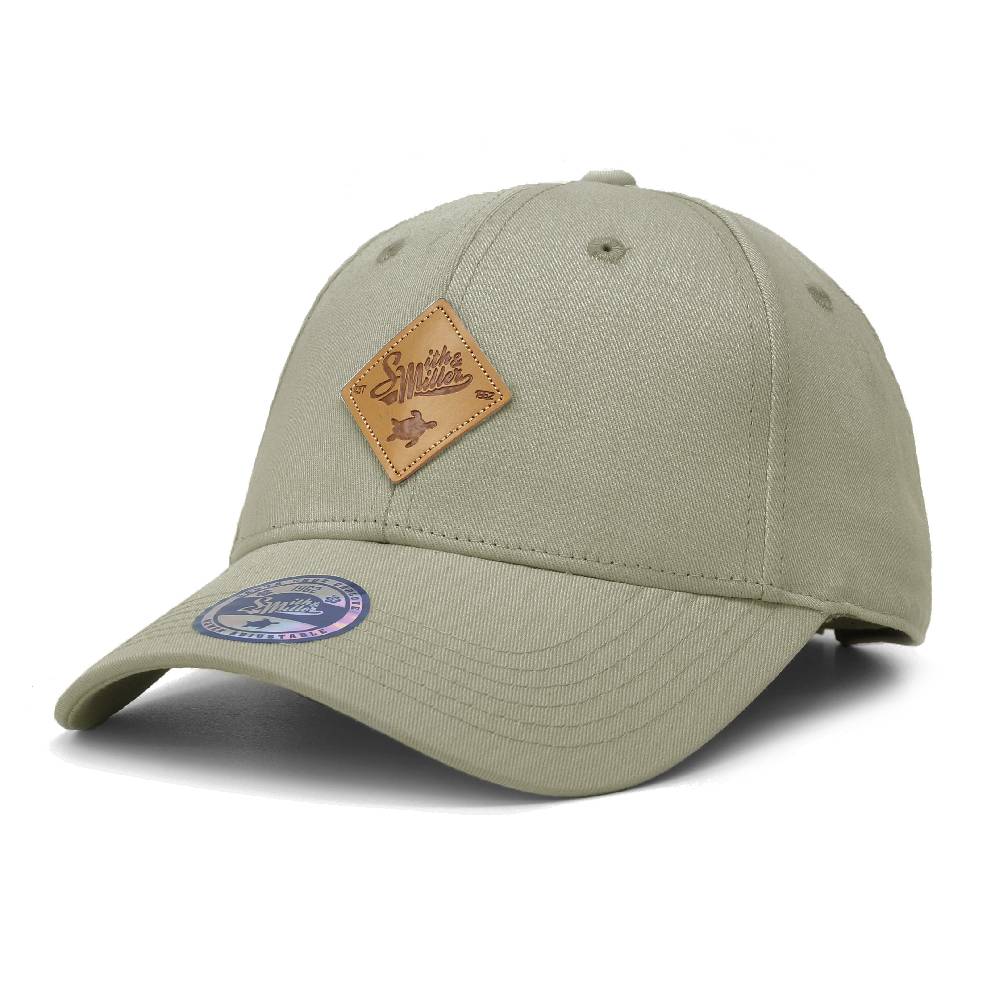 Smith & Miller Beverly Unisex Curved Cap, avocado