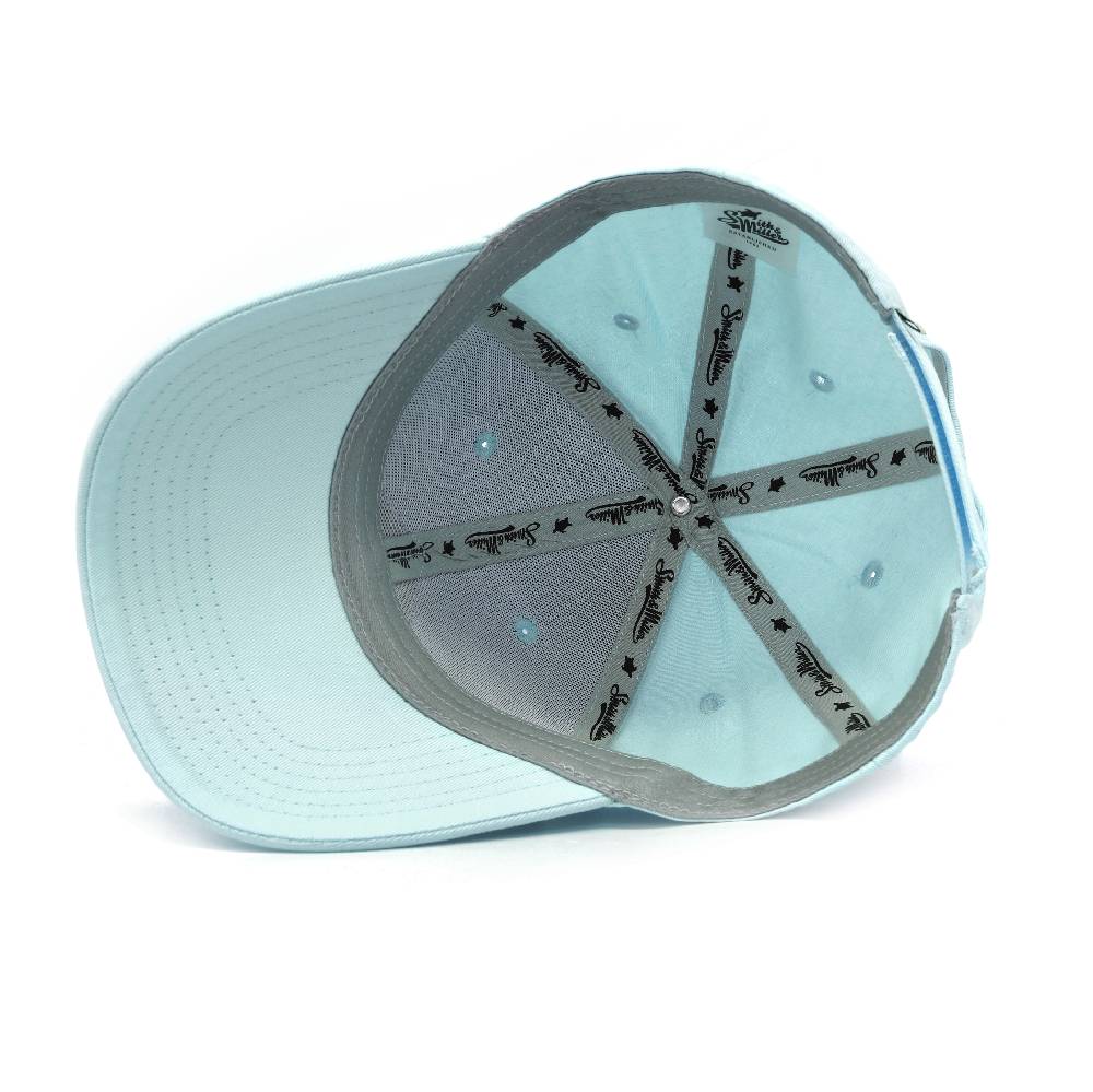 Smith & Miller Beverly Unisex Curved Cap, Lt. Blue