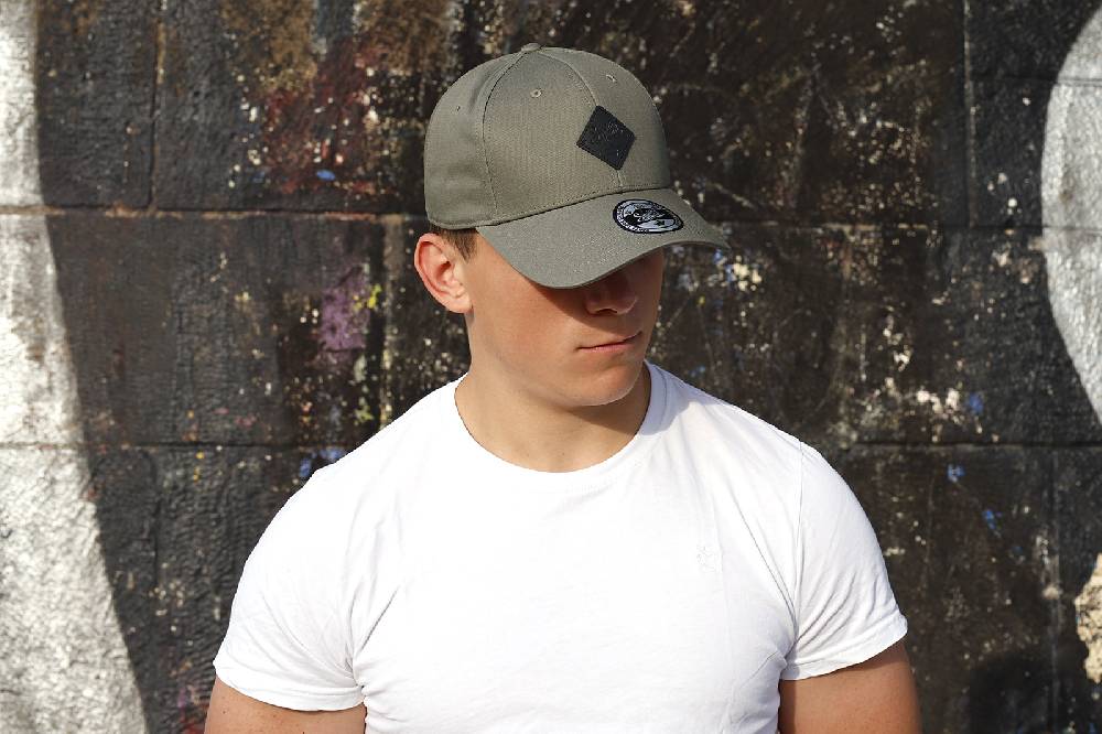 Smith & Miller Beverly Unisex Curved Cap, Olive