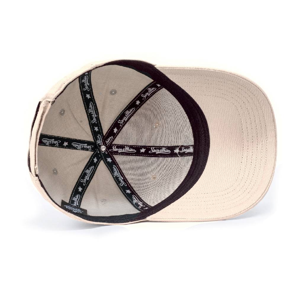 Smith & Miller Beverly Unisex Curved Cap, Stone