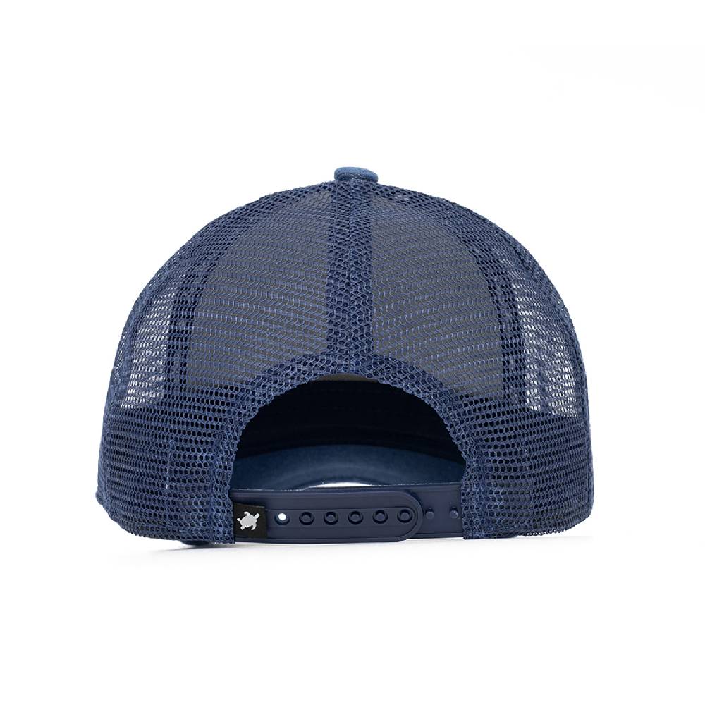 Smith & Miller Dawes Unisex Trucker Cap, Denim - Navy