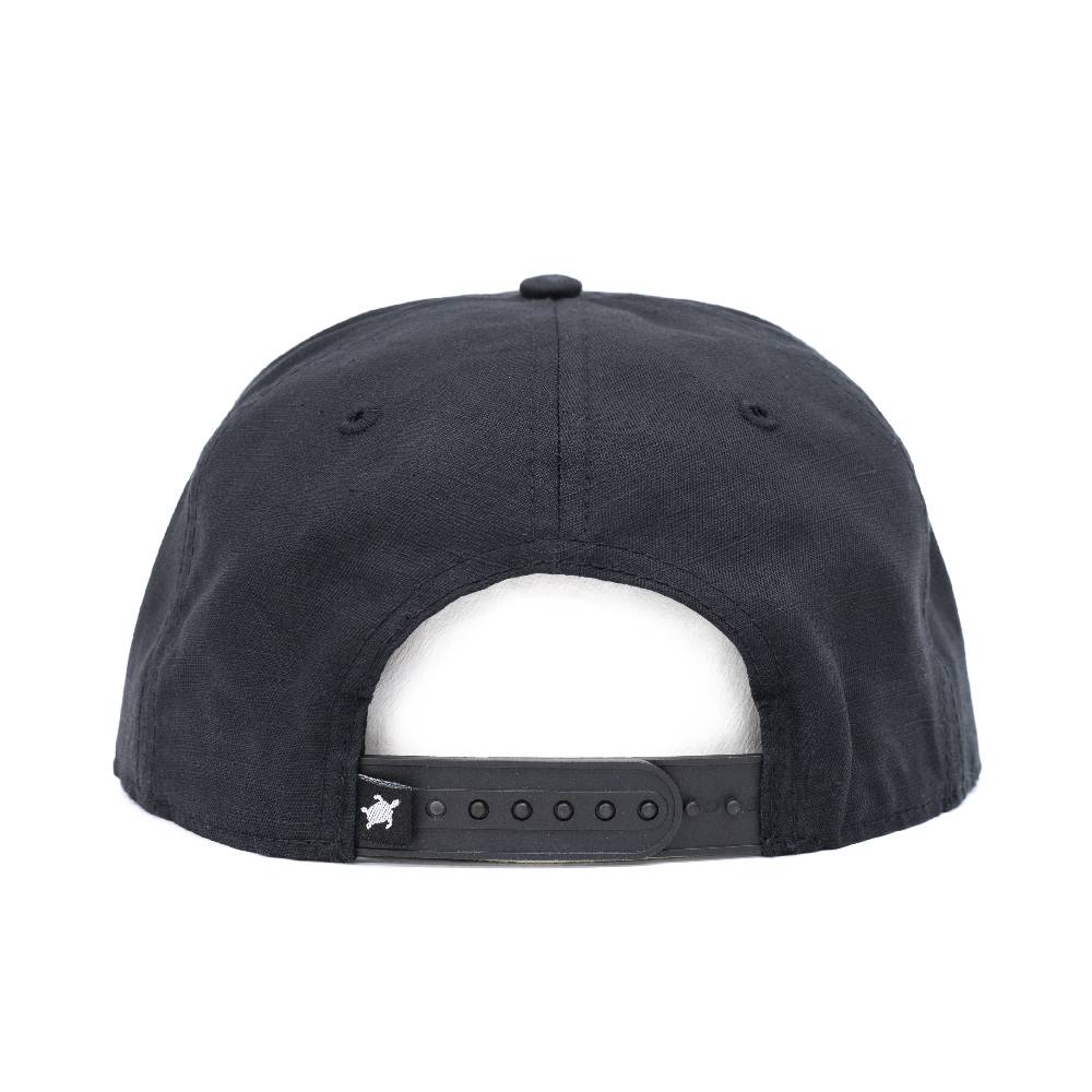 Smith & Miller Delano Unisex Snapback Cap, Black