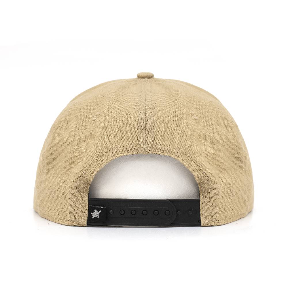 Smith & Miller Delano Unisex Snapback Cap, Khaki