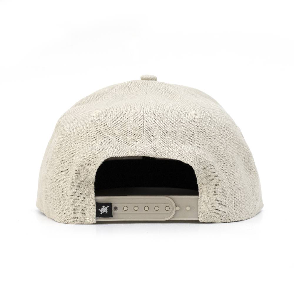Smith & Miller Delano Unisex Snapback Cap, Stone