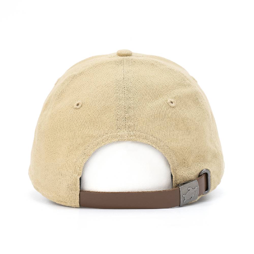 Smith & Miller Elam Unisex Curved Cap, Khaki