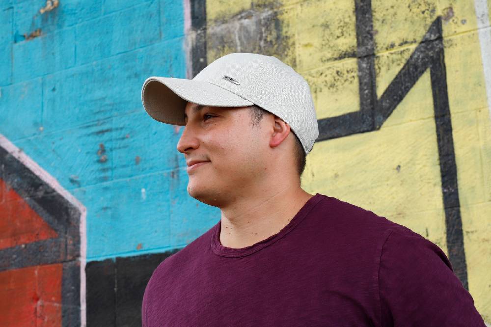 Smith & Miller Elam Unisex Curved Cap, Stone