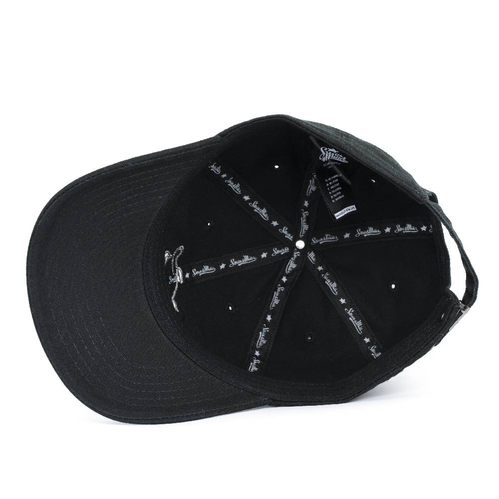 Smith & Miller Filley Unisex Unstructured Cap, Black