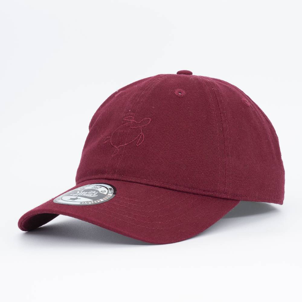 Smith & Miller Filley Unisex Unstructured Cap, maroon