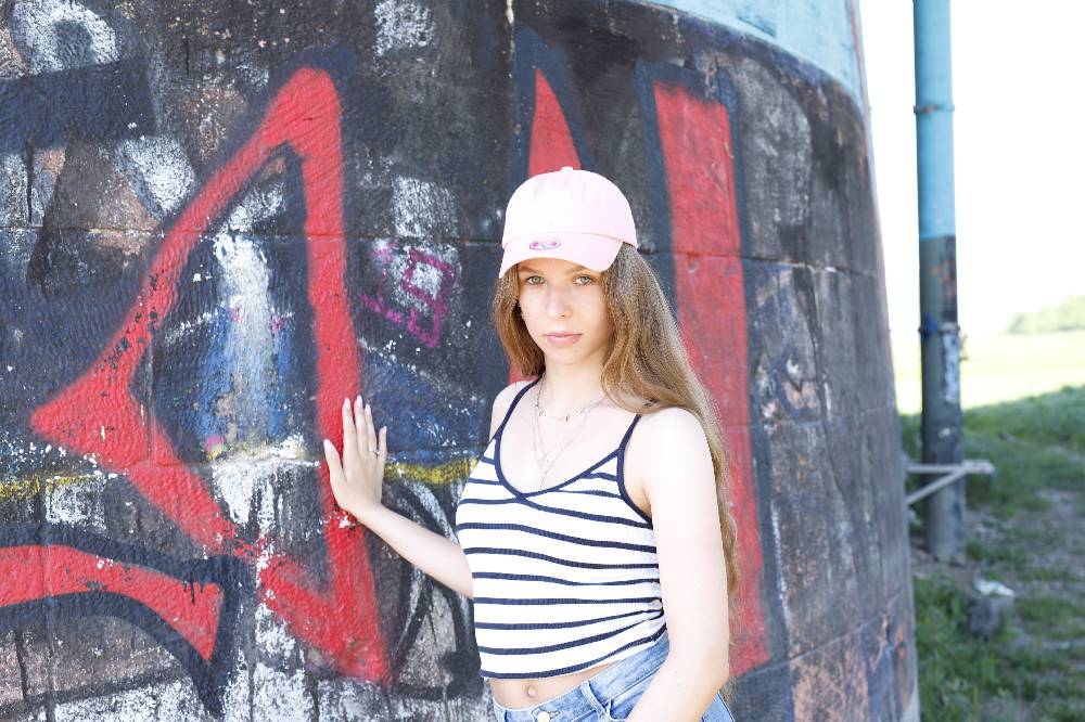 Smith & Miller Filley Women Unstructured Cap, Lt. Pink