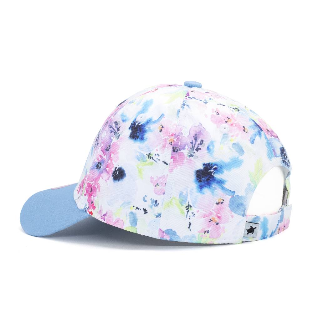 Smith & Miller Floriana Women Curved Cap, Lt. Blue