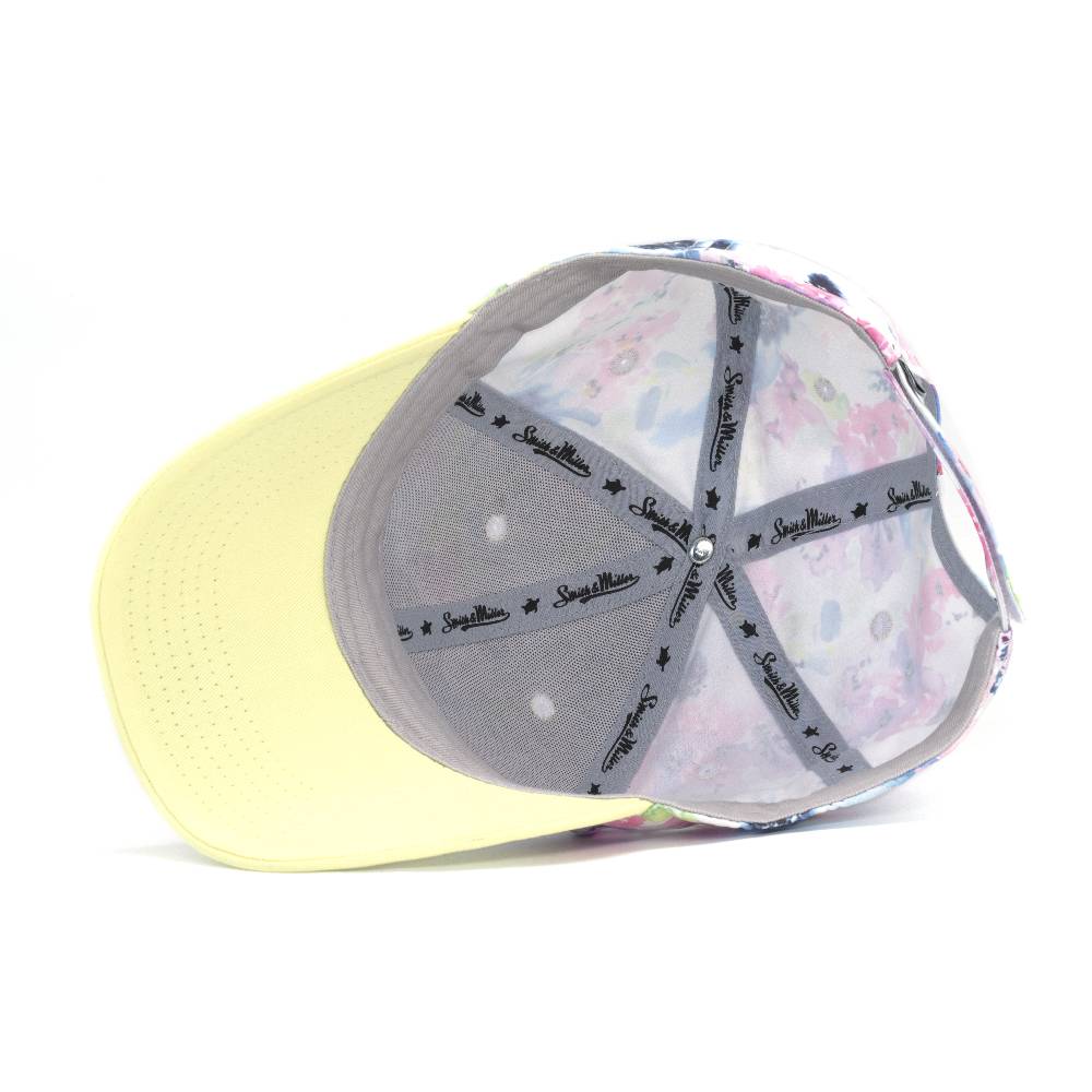 Smith & Miller Floriana Women Curved Cap, Vanilla