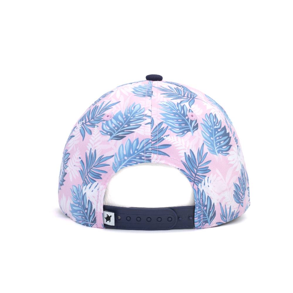 Smith & Miller Florida Women Curved Cap, Navy-rose