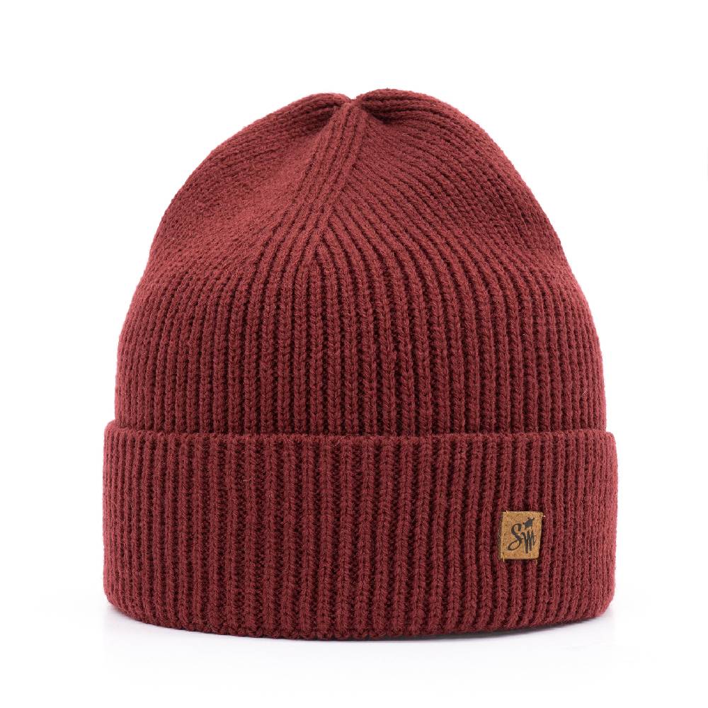 Smith & Miller Fred Beanie, bordeaux