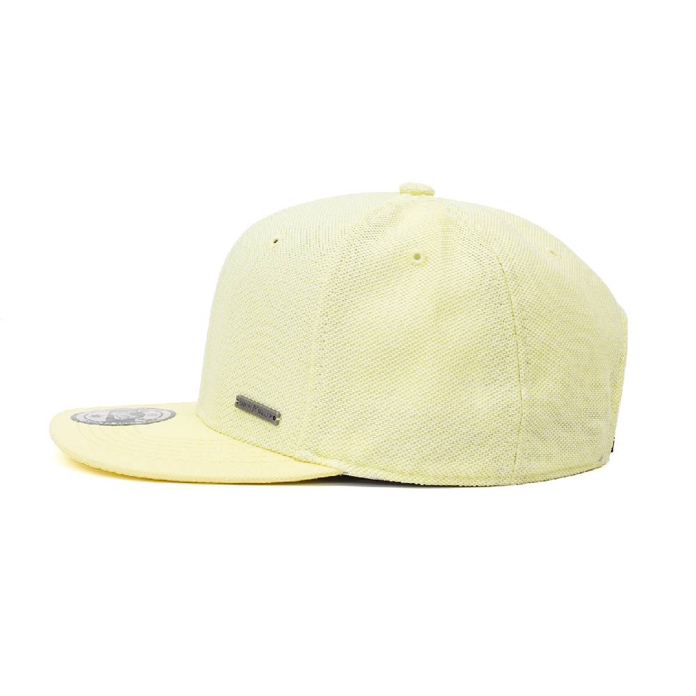 Smith & Miller Gabbs Unisex Snapback Cap, Yellow