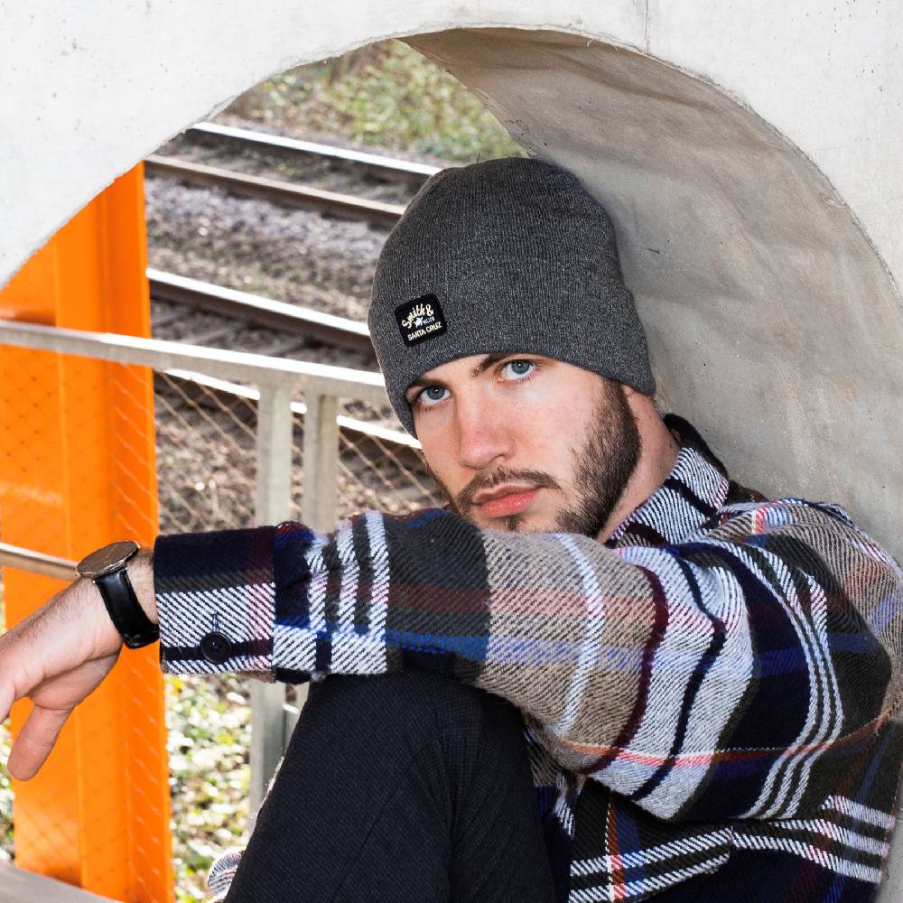 Smith & Miller Iduna Beanie, Grey/black