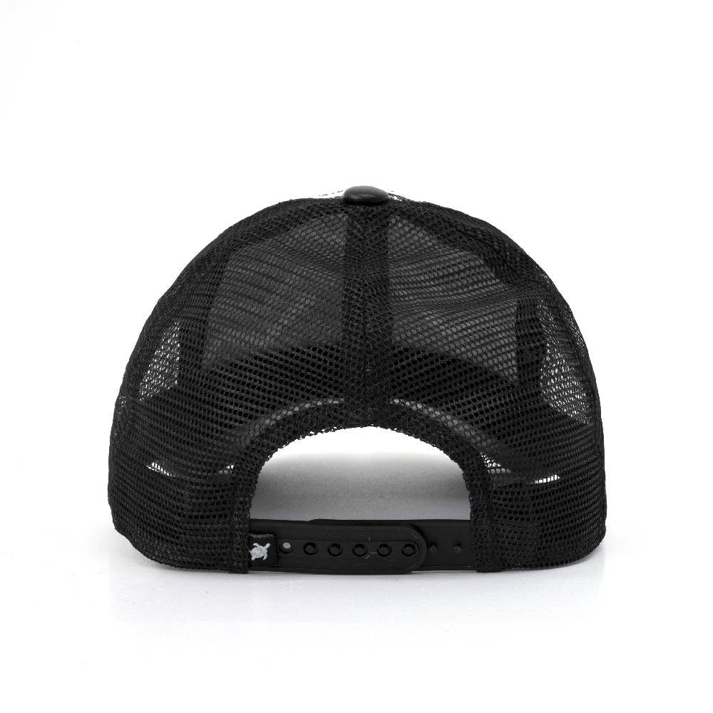 Smith & Miller Irvine Unisex Trucker Cap, Black