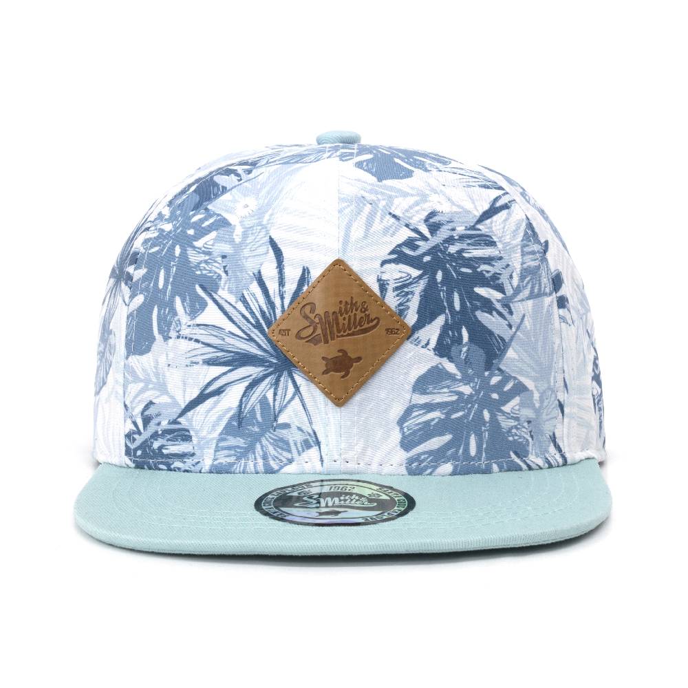 Smith & Miller Linares Snapback Cap, Blau