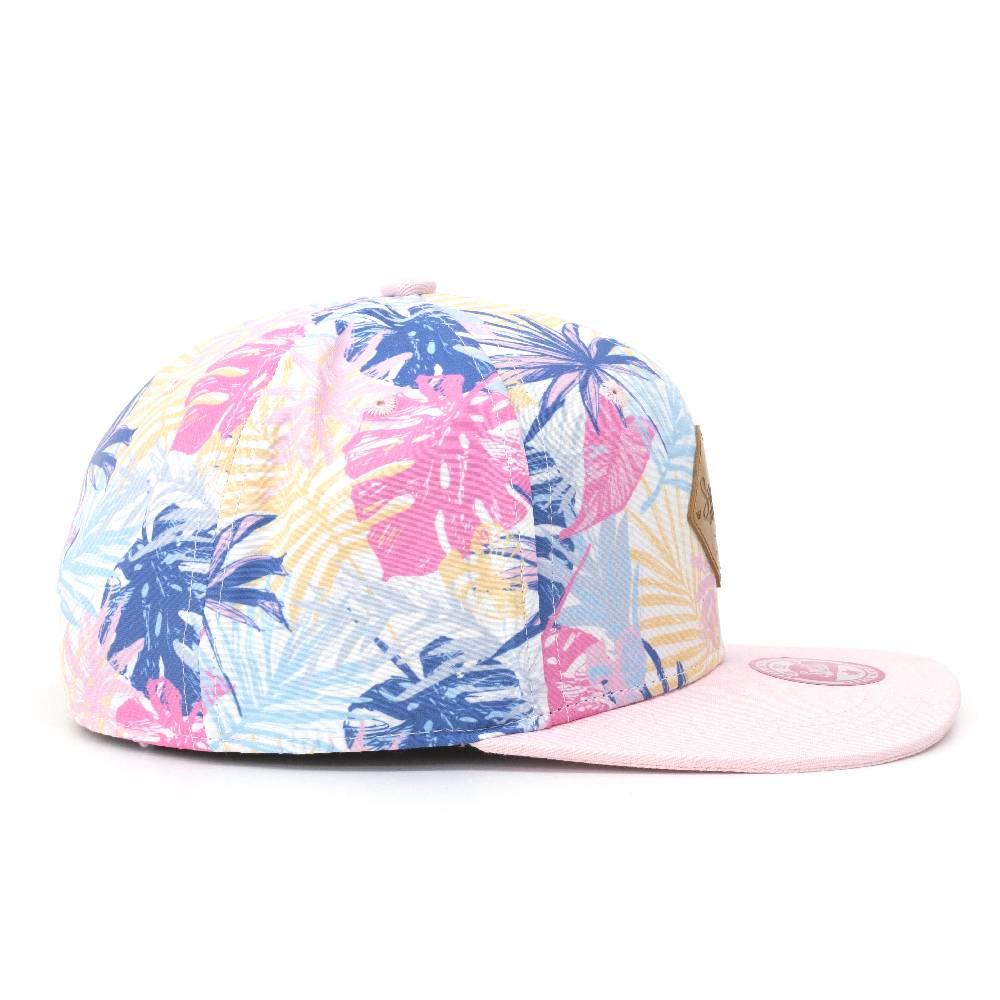 Smith & Miller Linares Women Snapback Cap, Rosa