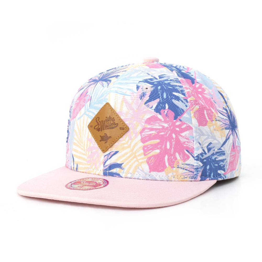 Smith & Miller Linares Women Snapback Cap, rosa