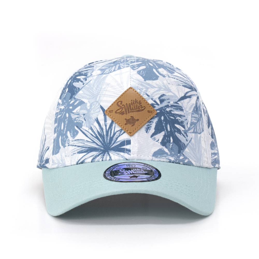 Smith & Miller Loya Unisex Curved Cap, Blue - Blue