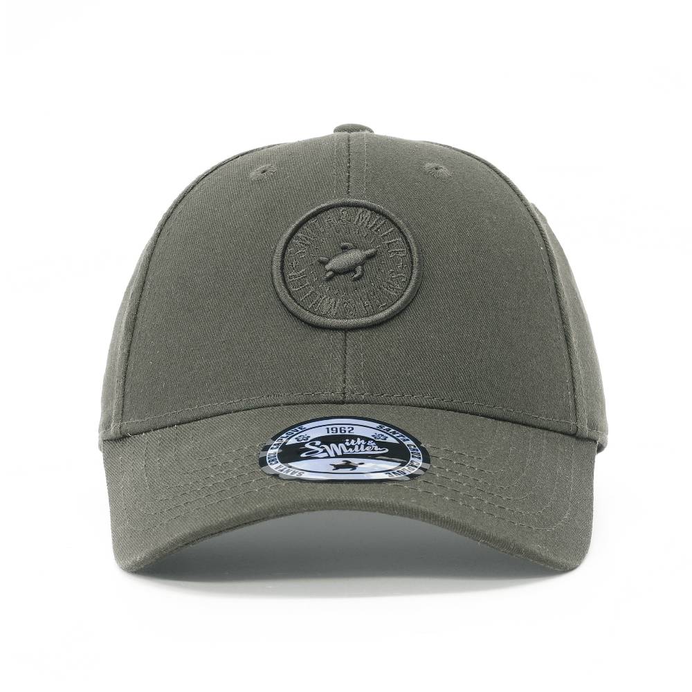 Smith & Miller Odesa Unisex Curved Cap, Olive