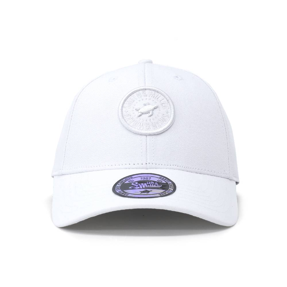 Smith & Miller Odesa Unisex Curved Cap, White