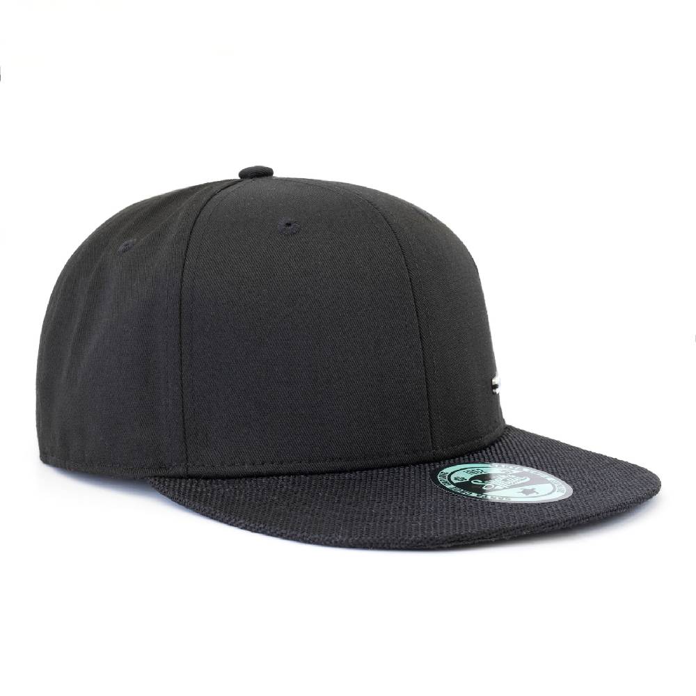Smith & Miller Ollado Unisex Snapback Cap, Black