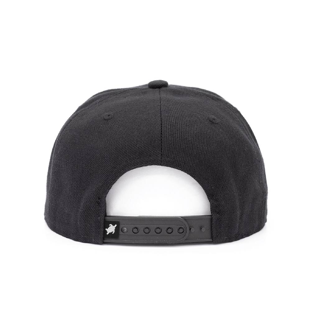 Smith & Miller Ollado Unisex Snapback Cap, Black