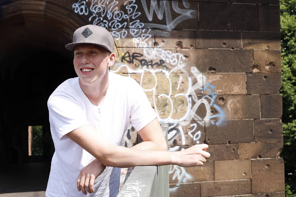 Smith & Miller Paramount Unisex Snapback Cap, Grau