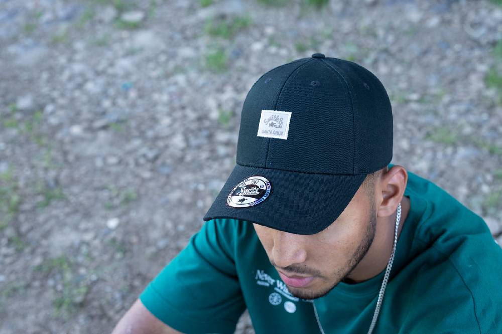 Smith & Miller Reno Unisex Curved Cap, Black