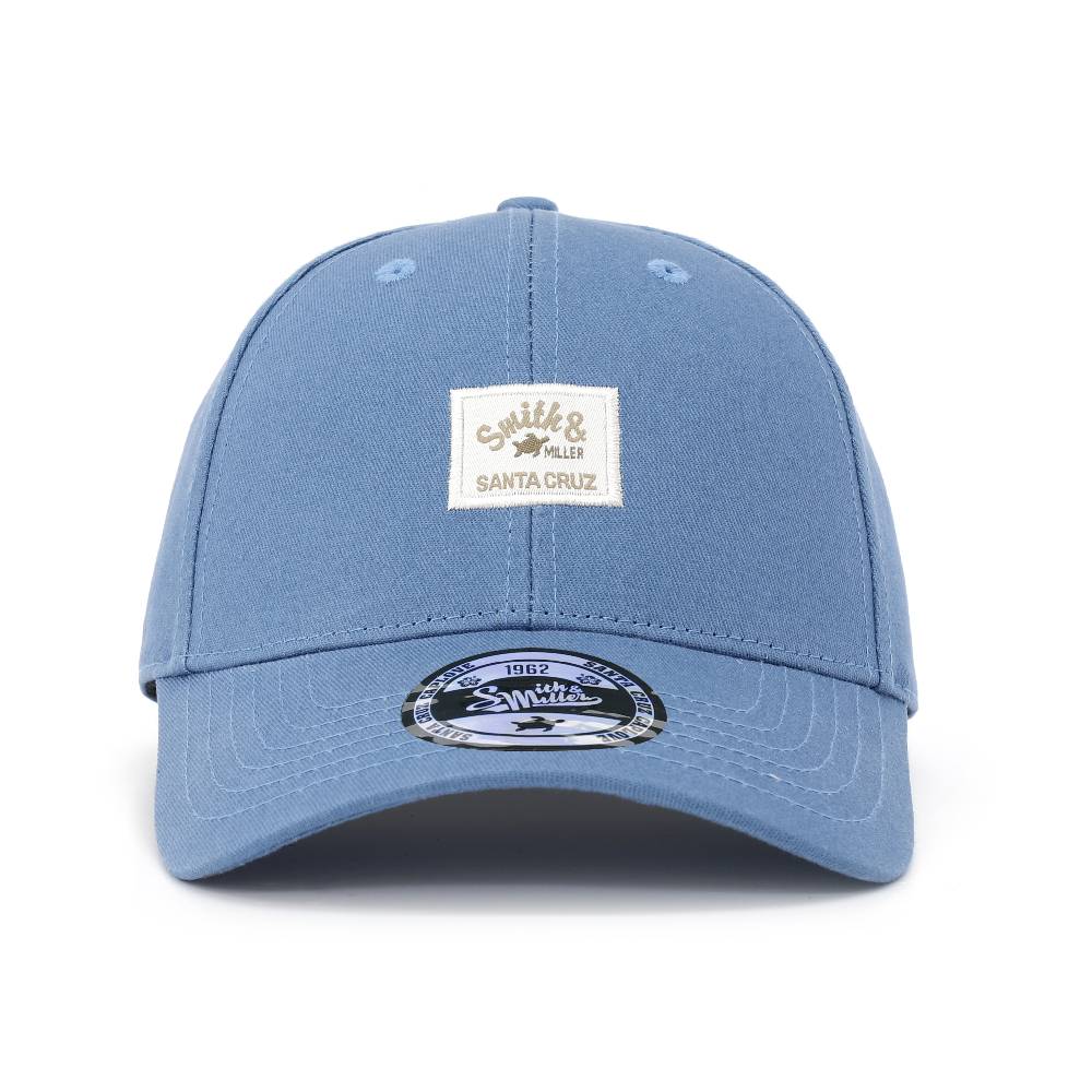 Smith & Miller Reno Unisex Curved Cap, Dusty Blue