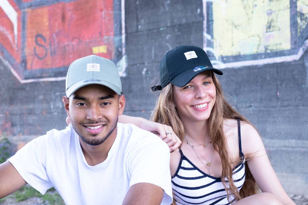 Smith & Miller Reno Unisex Curved Cap, Stone