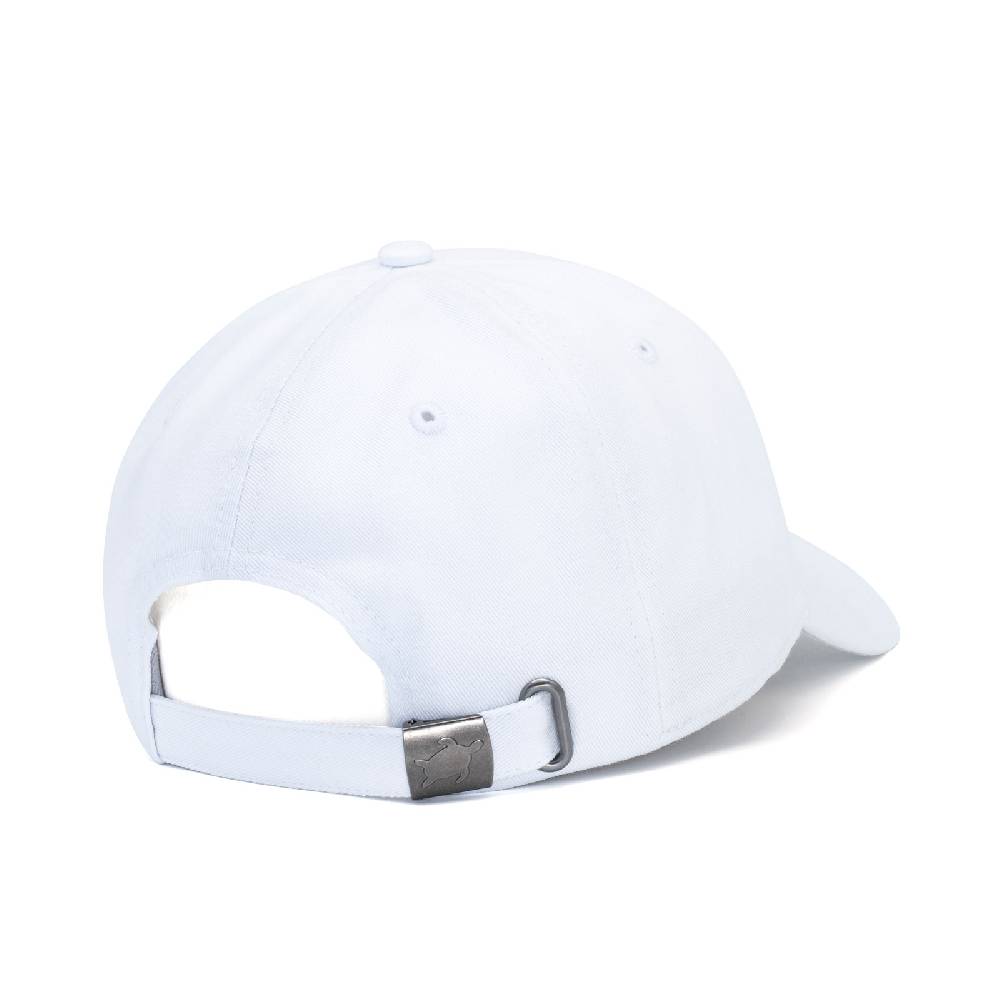 Smith & Miller Reno Unisex Curved Cap, Weiß