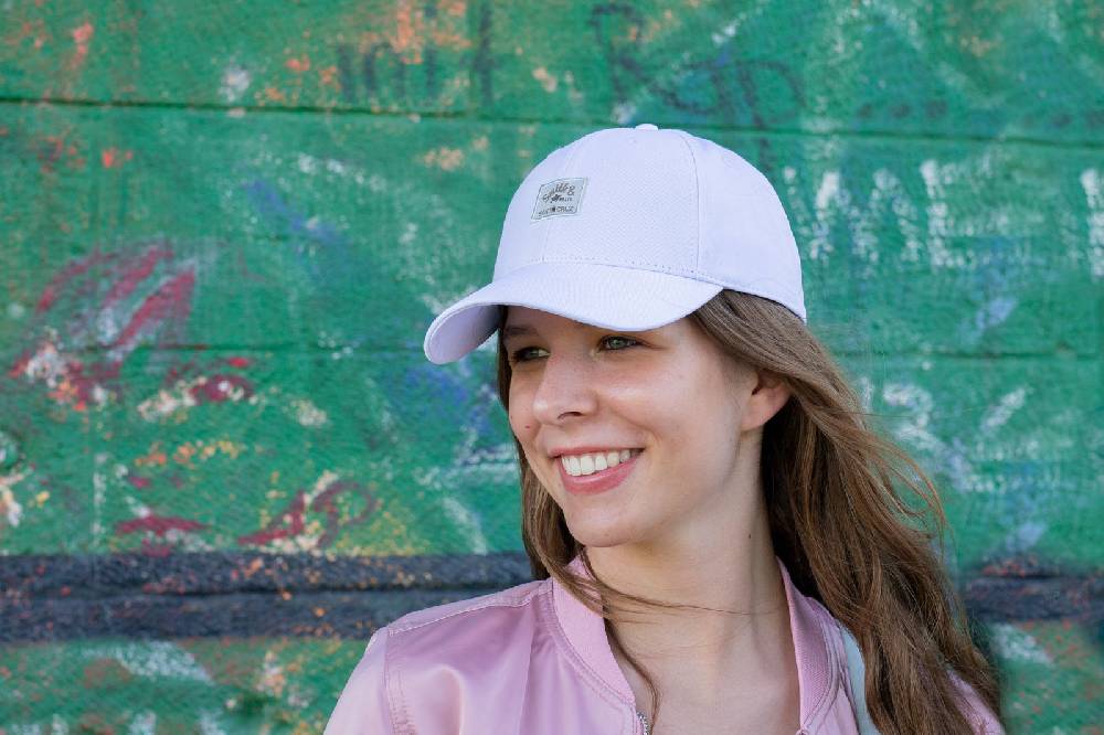 Smith & Miller Reno Unisex Curved Cap, Weiß