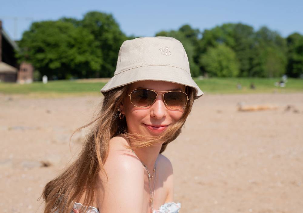 Smith & Miller Villariva Bucket Hat, Tan