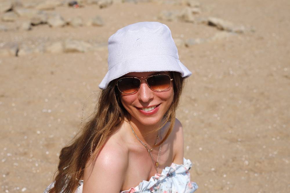 Smith & Miller Villariva Bucket Hat, White