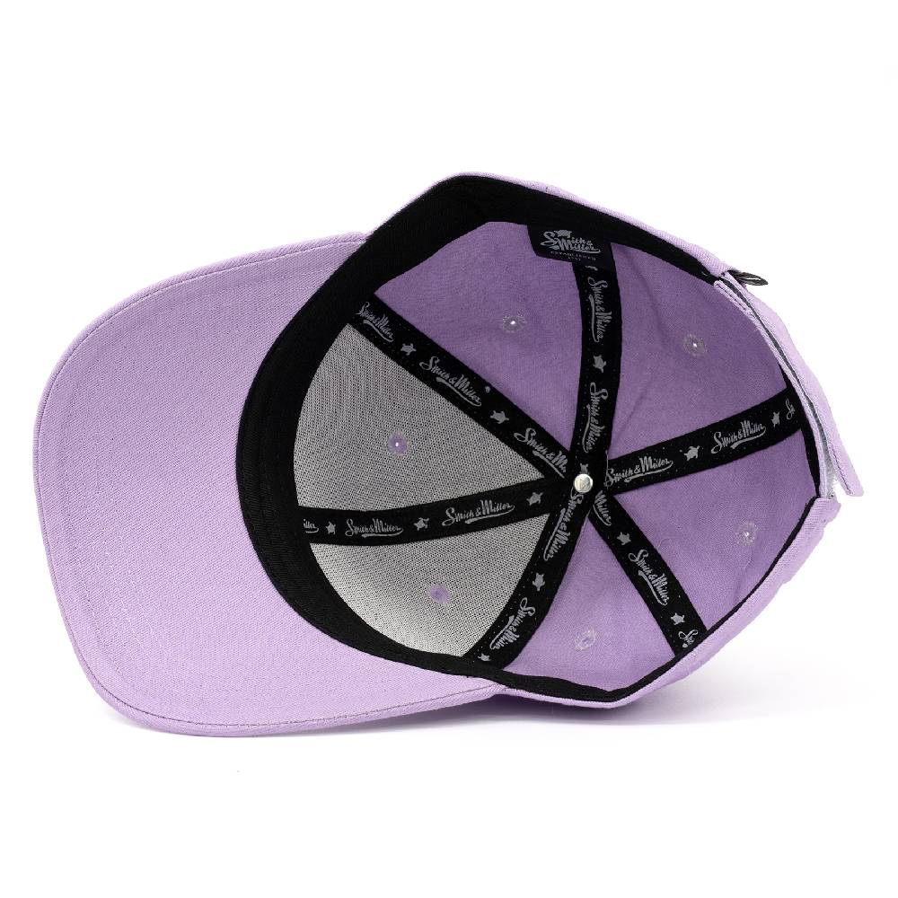 Smith & Miller Women Juno Curved Cap, Lavender