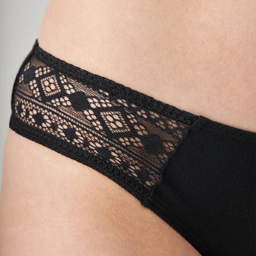 Snocks Brazilian Slips Mit Spitze Aus Bio-Baumwolle