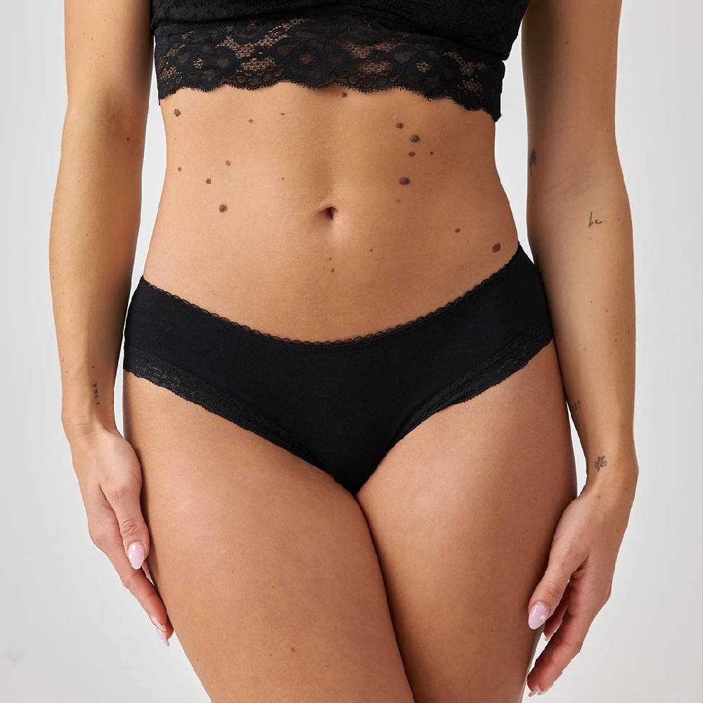 Snocks Brazilian Slips Mit Spitze Aus Bio-Baumwolle